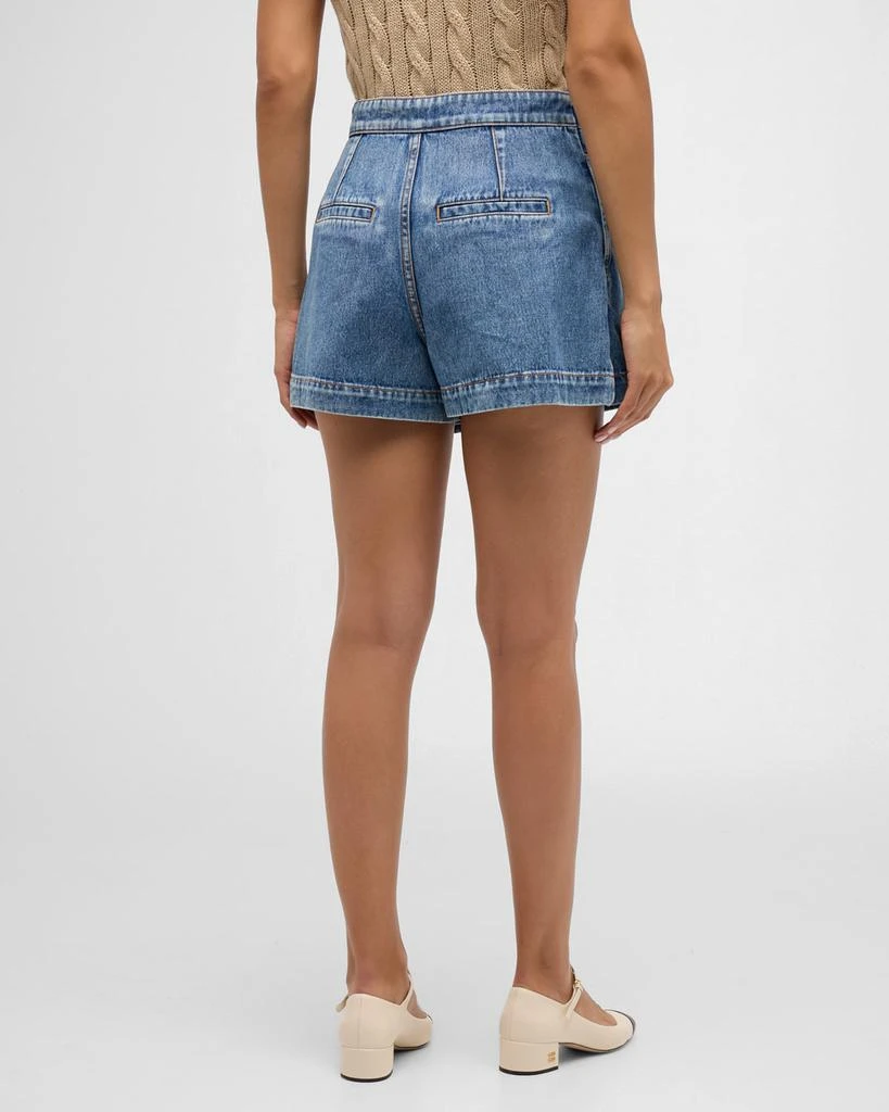 VERONICA BEARD Diaz Denim Skort 7