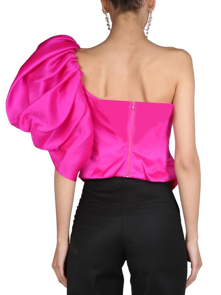 ANOUKI ANOUKI One Shoulder Ruched Top