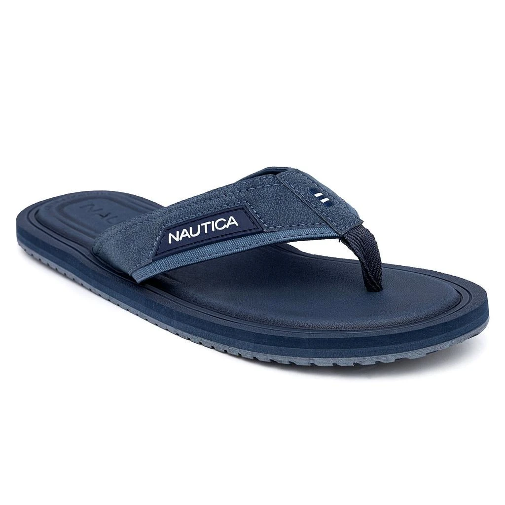 Nautica Mens Logo Flip-Flop 1