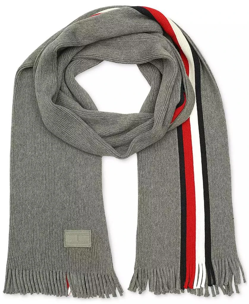 Tommy Hilfiger Men's Global Stripe Raschel Scarf 1