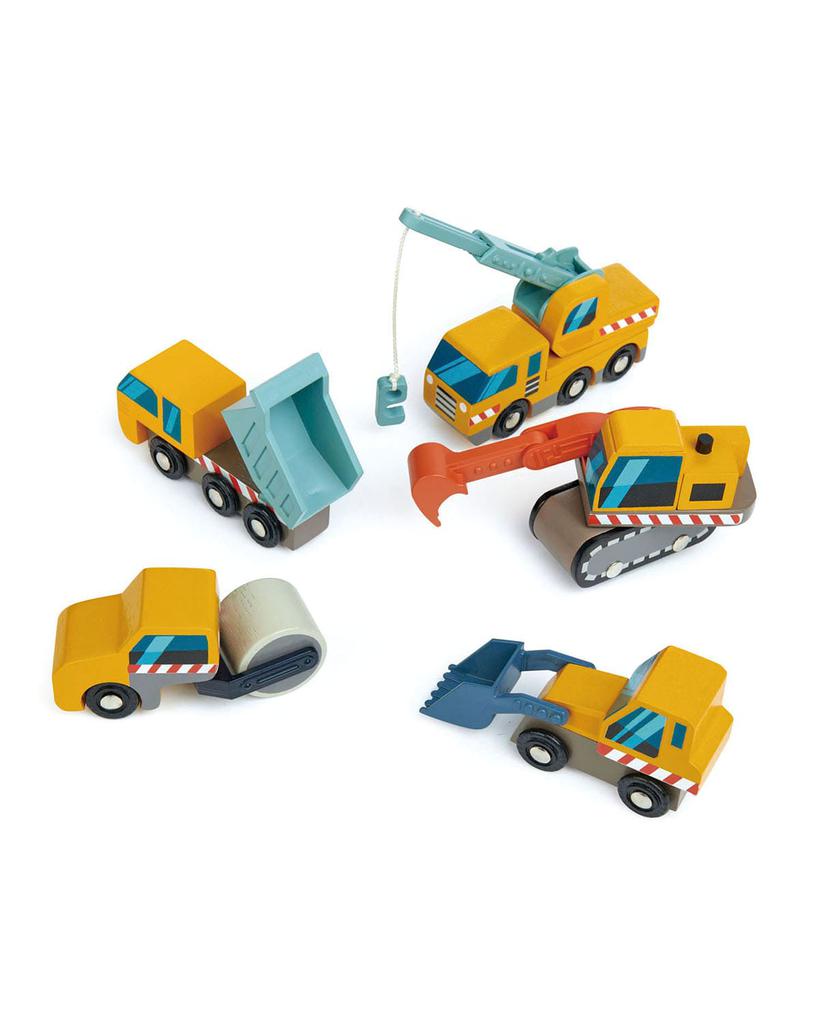 Tender Leaf Toys Construction Site Play Set