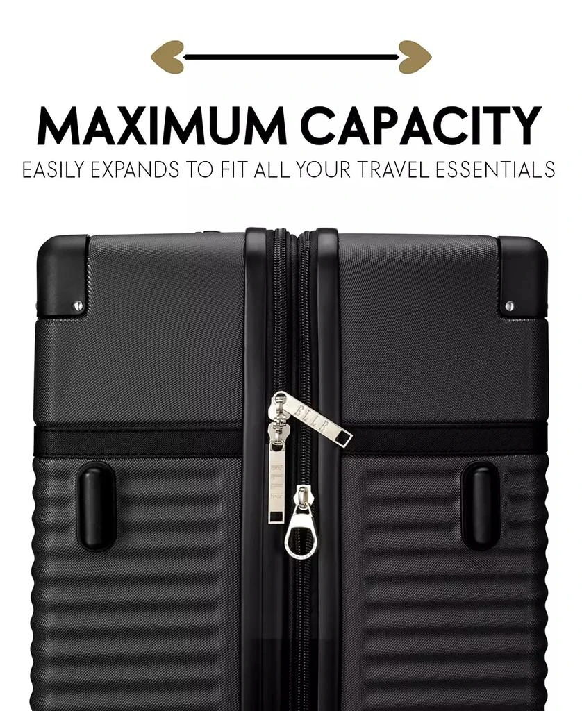ELLE Belleville 3-Piece Expandable Retro Spinner Luggage Set 3