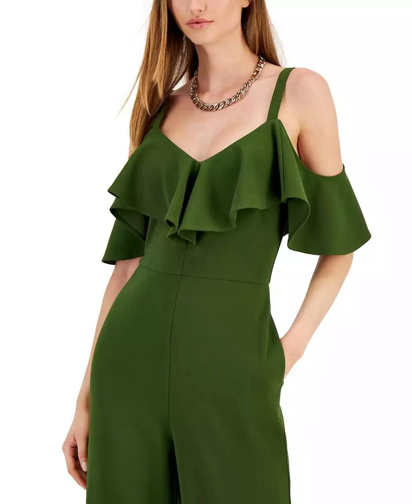 RACHEL Rachel Roy Women's Roma Ruffled Off-The-Shoulder Jumpsuit 7