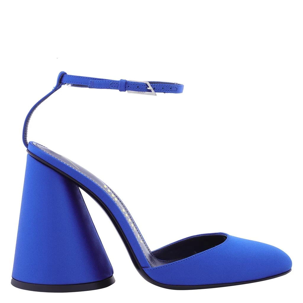 The Attico The Attico Ladies Cobalt Blue Luz Slingback Pumps, Brand Size 38 (US Size 8) 1