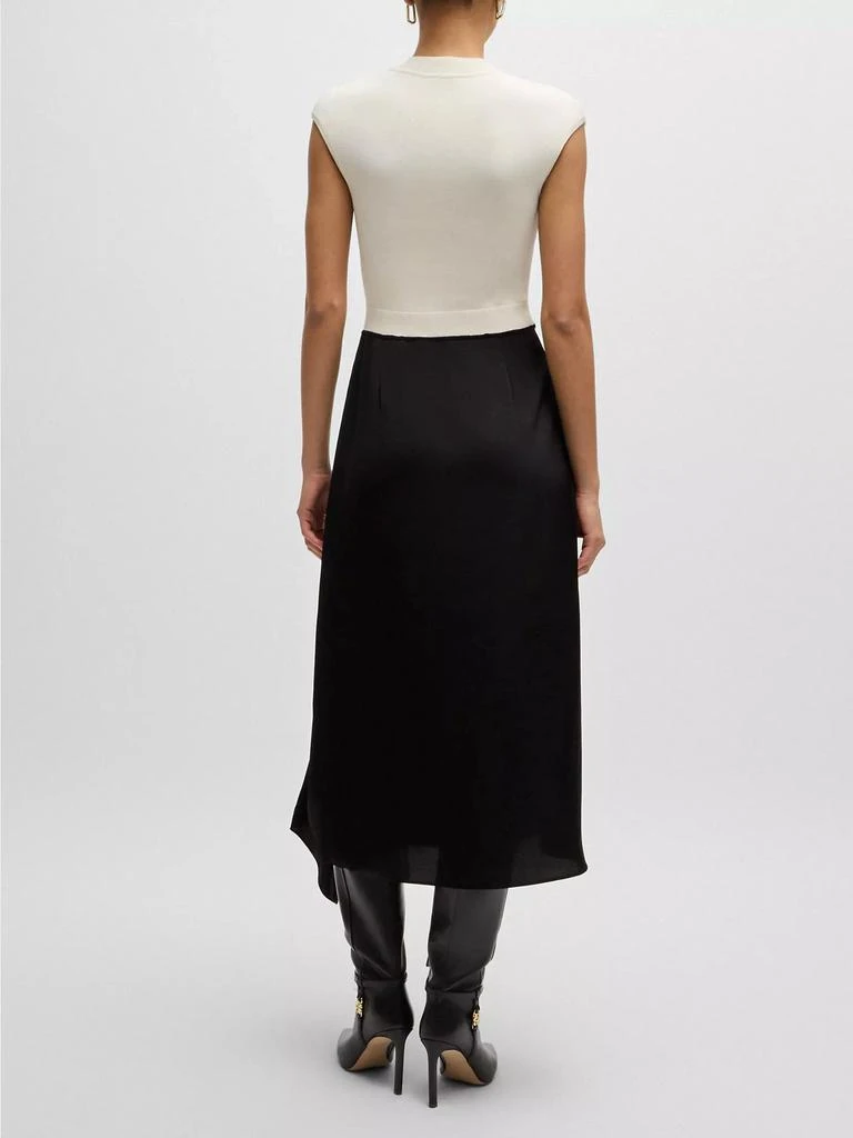 Hugo Boss Two-Part Dress with Volant Trim 3