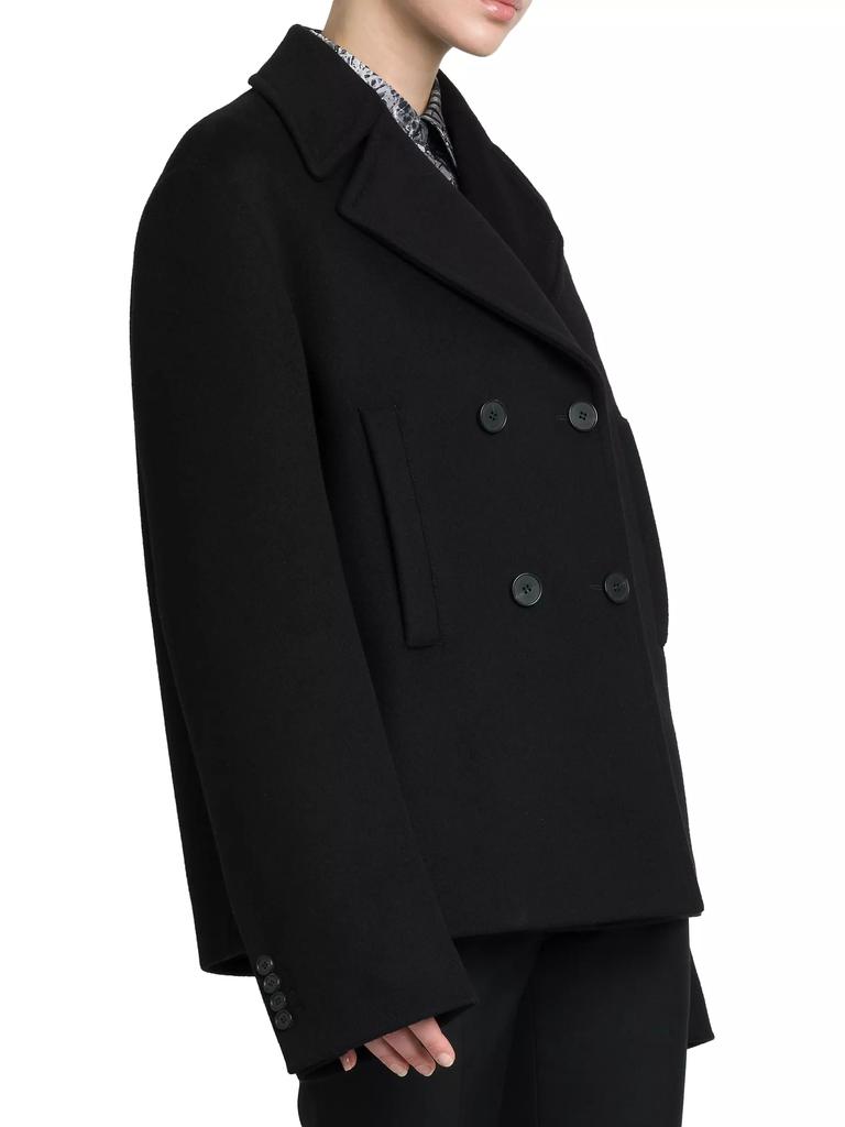 Alexander McQueen Wool-Cashmere Felt Coat - Coats - Free