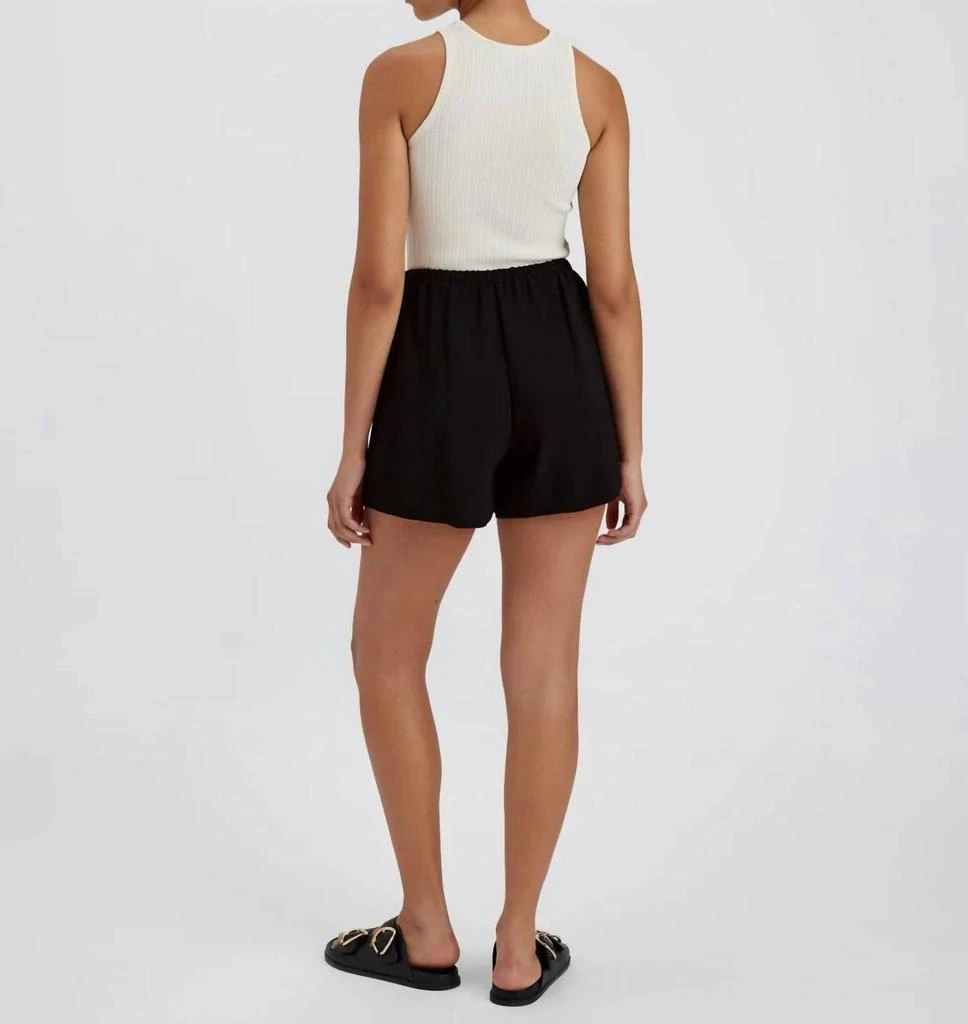 Solid & Striped Rois Short Noir With Ties In Black 3