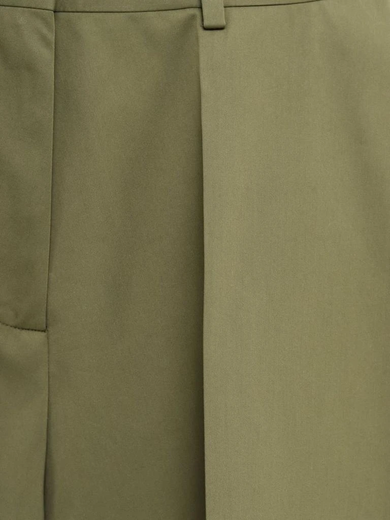 Loewe KAKI COTTON SILK SHORTS 3