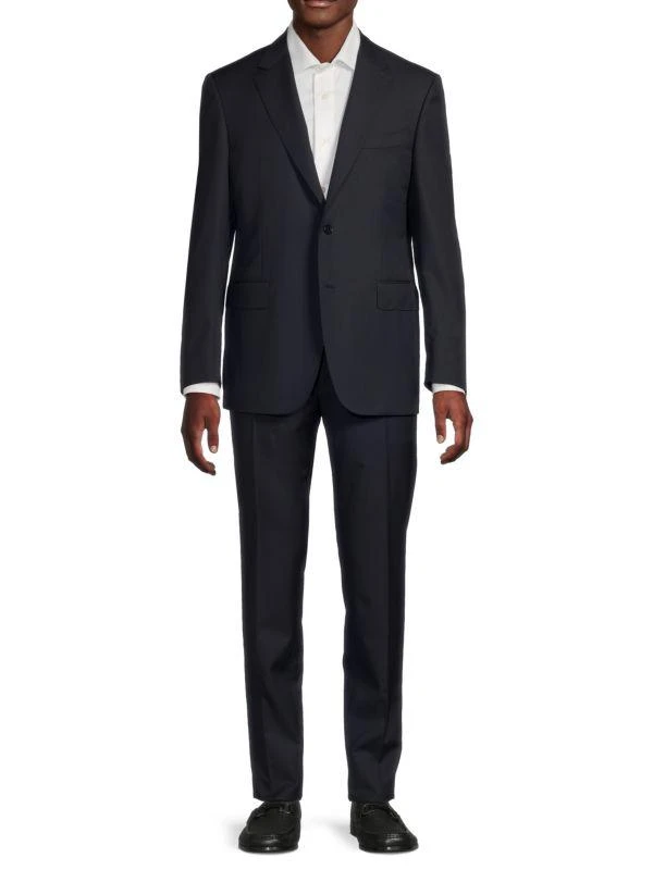 Canali Textured ​Classic-Fit Suit 1
