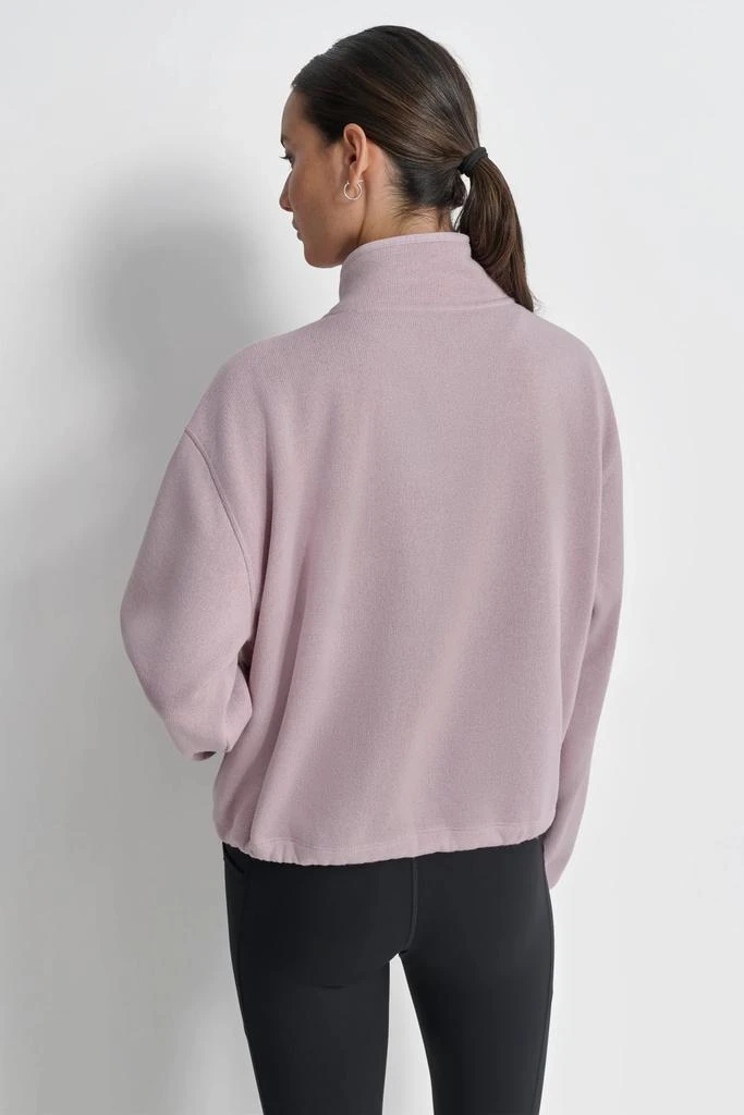 DKNY HALF ZIP FLEECE PULLOVER 2