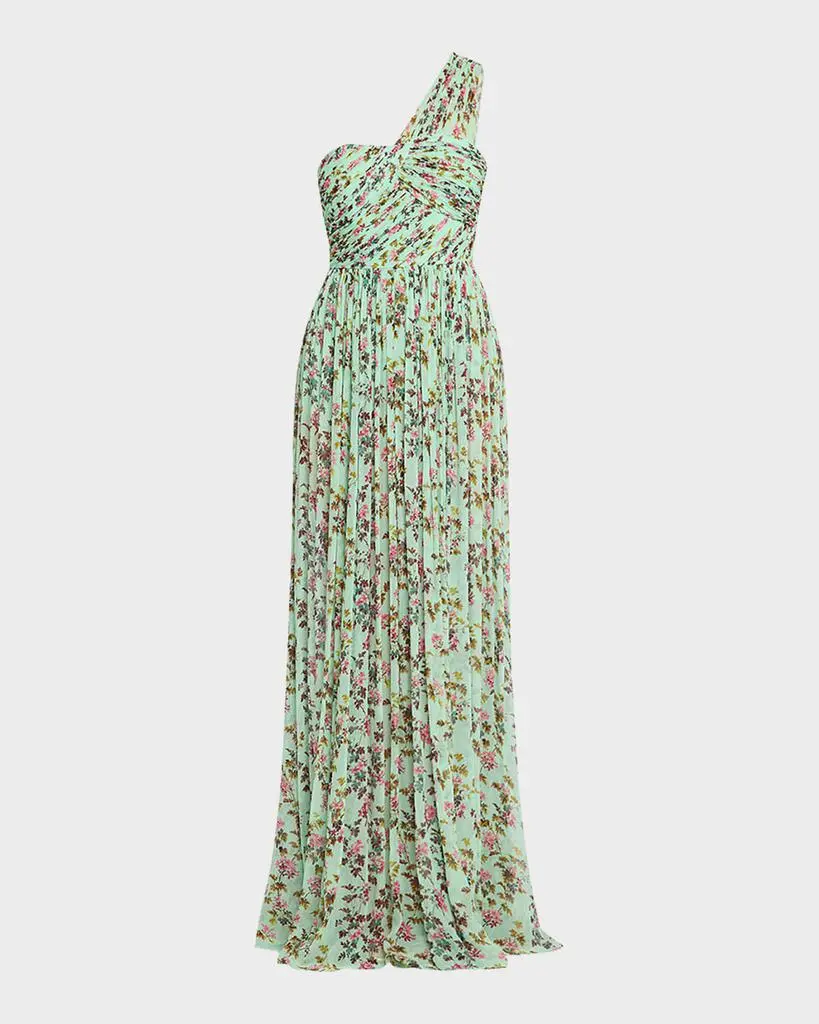 Ulla Johnson Aureline Floral Silk Gown
