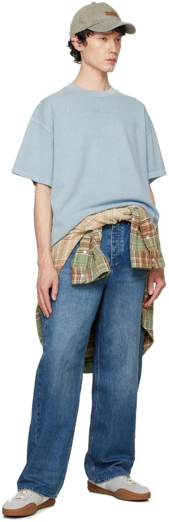 Ksubi Blue Maxx Mids Oversized Straight Jeans 4