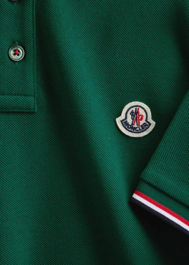 Moncler Logo-appliquéd piqué cotton polo shirt 5