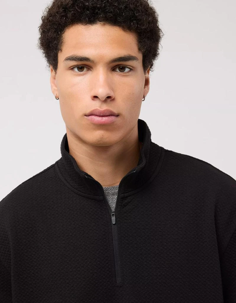 AE AE 24/7 Textured Fleece Quarter-Zip Sweatshirt 1