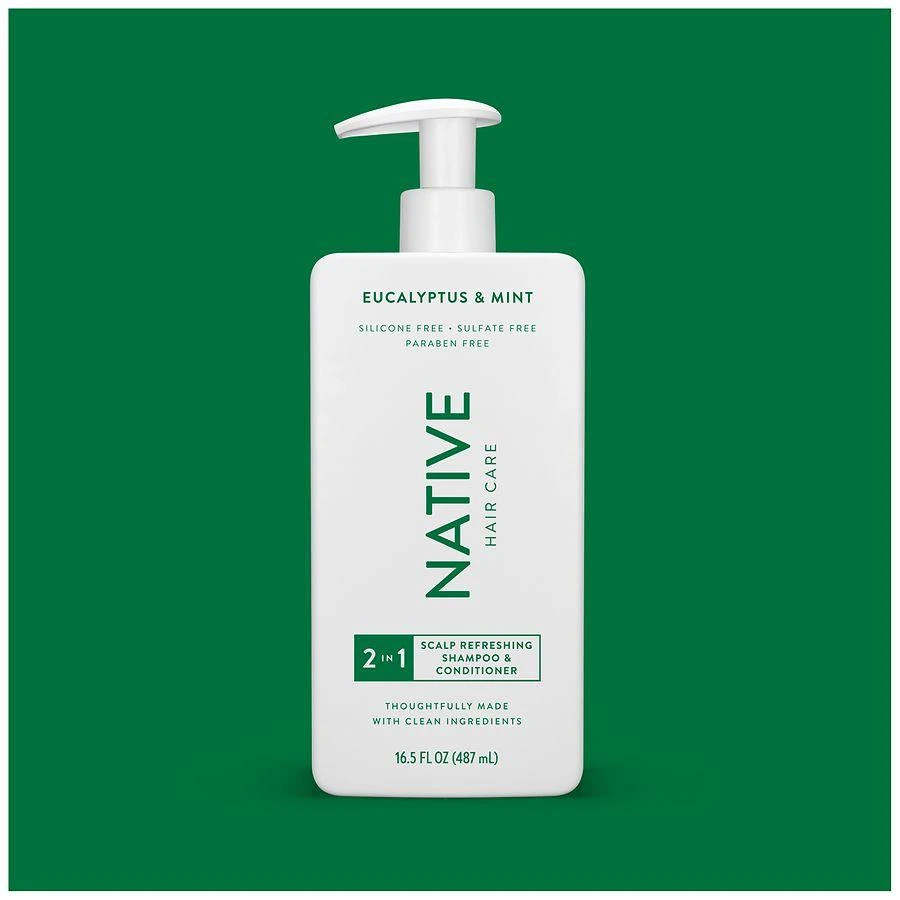 Native Scalp Revitalizing 2-in-1 Shampoo and Conditioner, Sulfate Free Eucalyptus & Mint 2