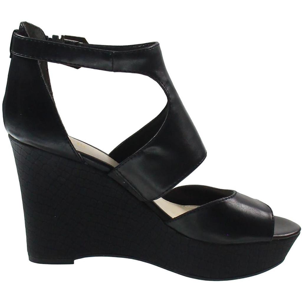 Bar III SOPHIE Womens Buckle Leather Wedge Heels