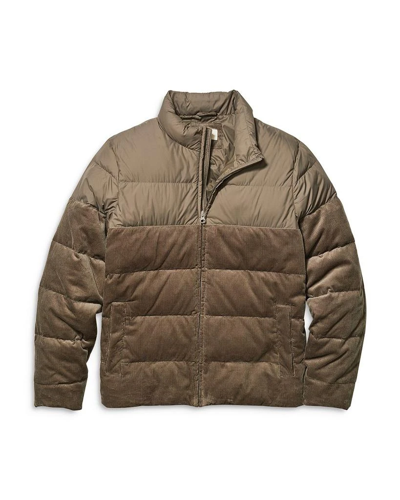 Marine Layer Miles Cord Puffer Jacket 6