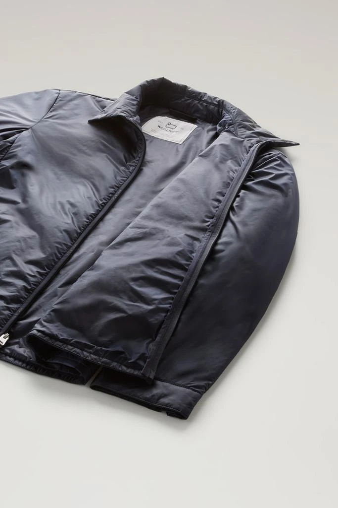 Woolrich Padded Overshirt in Recycled Pertex Quantum - Men - Blue 5