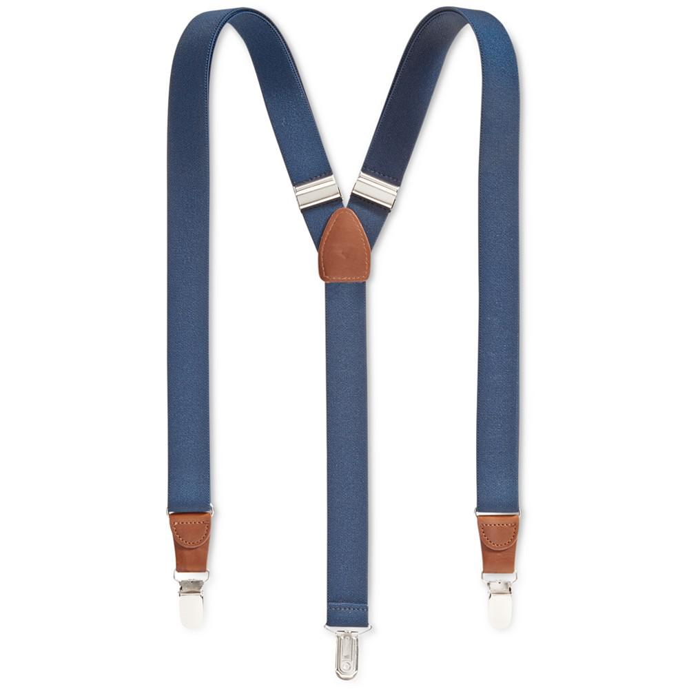 Club Room Men's Solid Suspenders, Created for Macy's"