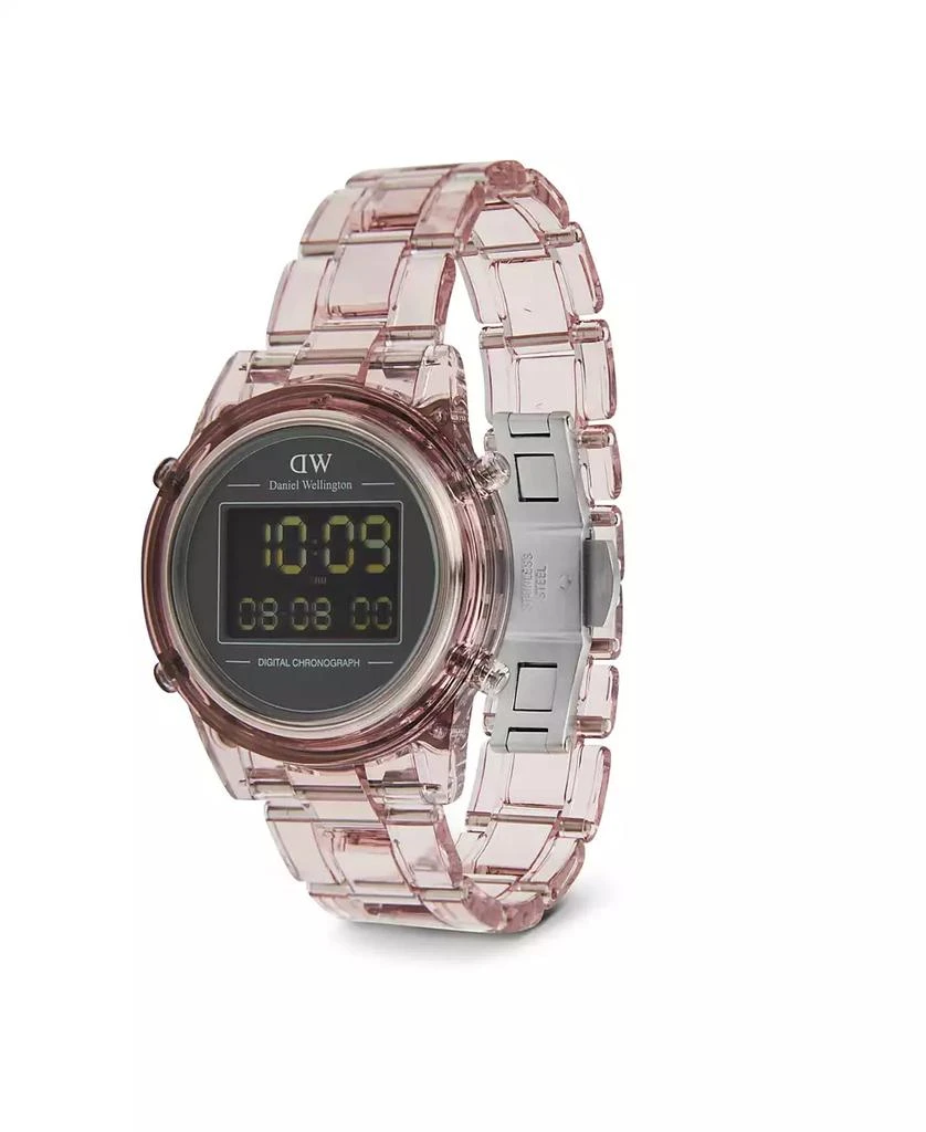 Daniel Wellington Women's Chronograph Pink Plastic Watch, 36mm 4