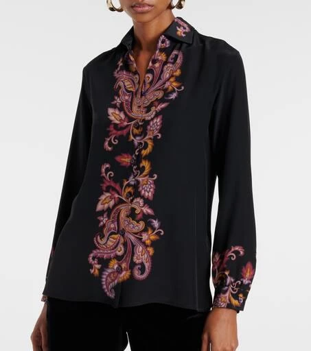 ETRO Paisley silk shirt 6