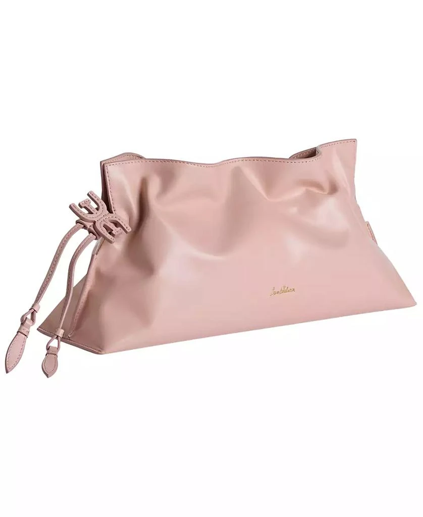 Sam Edelman Extra Large Leather with Drawstring Clutch Bag 3