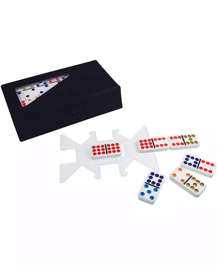 Crayola ChickenFoot Double 9 Color Dot Dominoes - Professional Size 2
