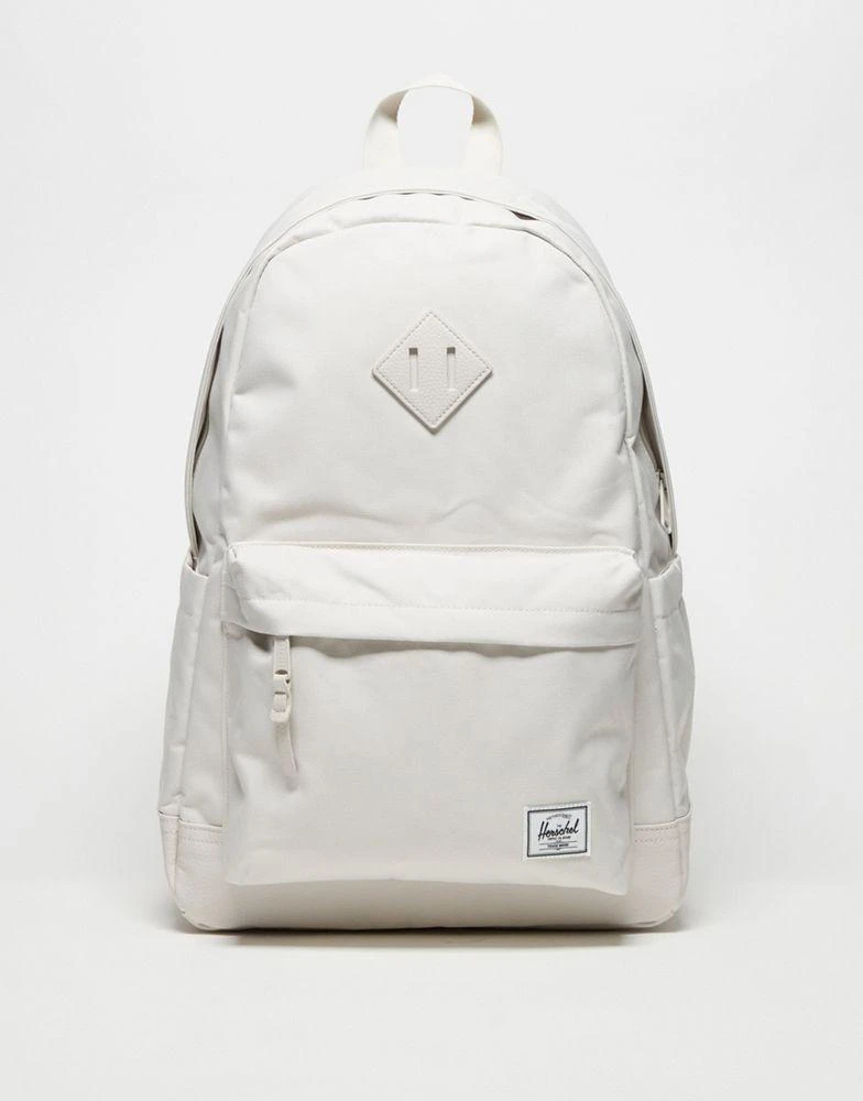 Herschel Supply Herschel Supply Co Herschel heritage backpack in white 1