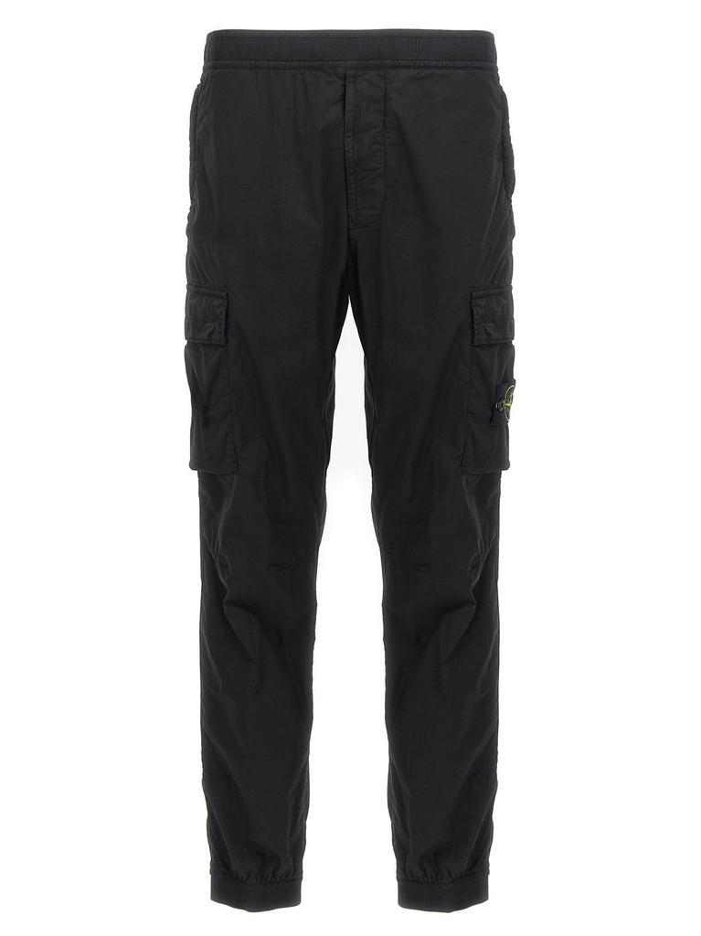 Stone Island Stone Island Compass Patch Tapered-Leg Cargo Pants