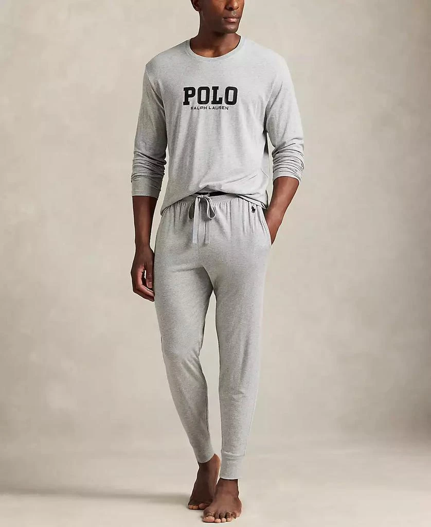 Ralph Lauren Men's Knit Logo Pajama Joggers 2