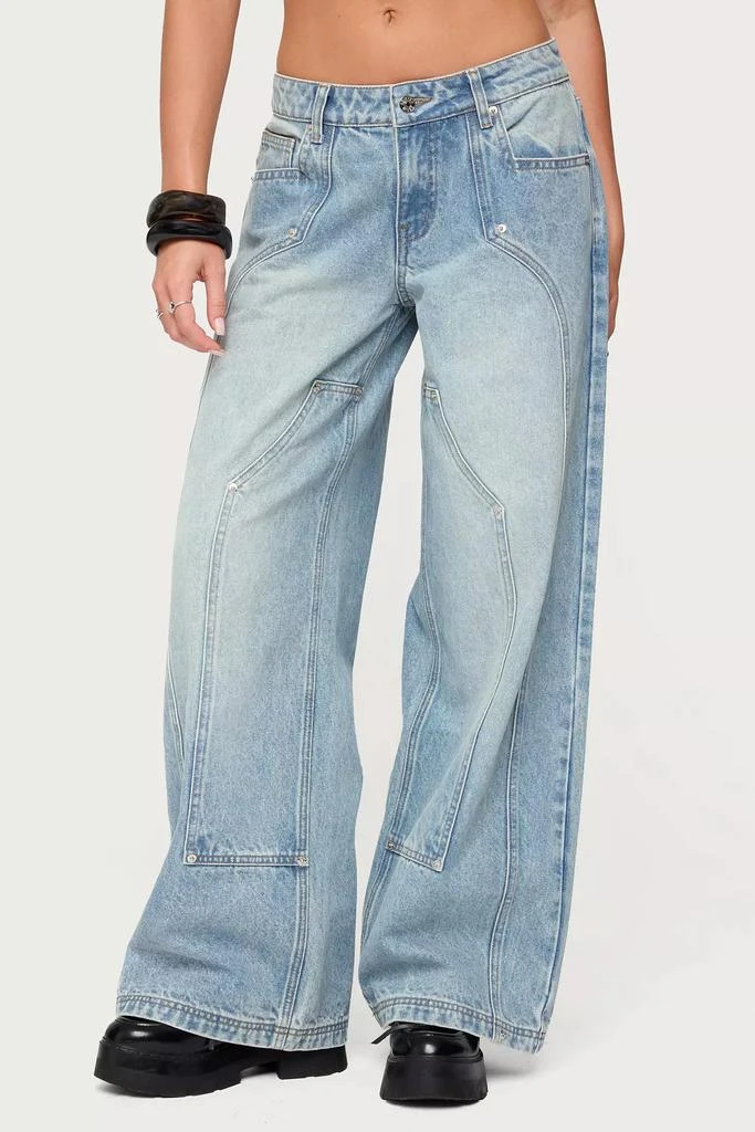 Edikted Edikted Dema Western Low Rise Jeans 1