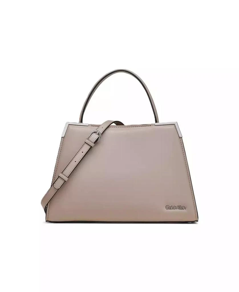 Calvin Klein Mica Top Handle Convertible Satchel 1