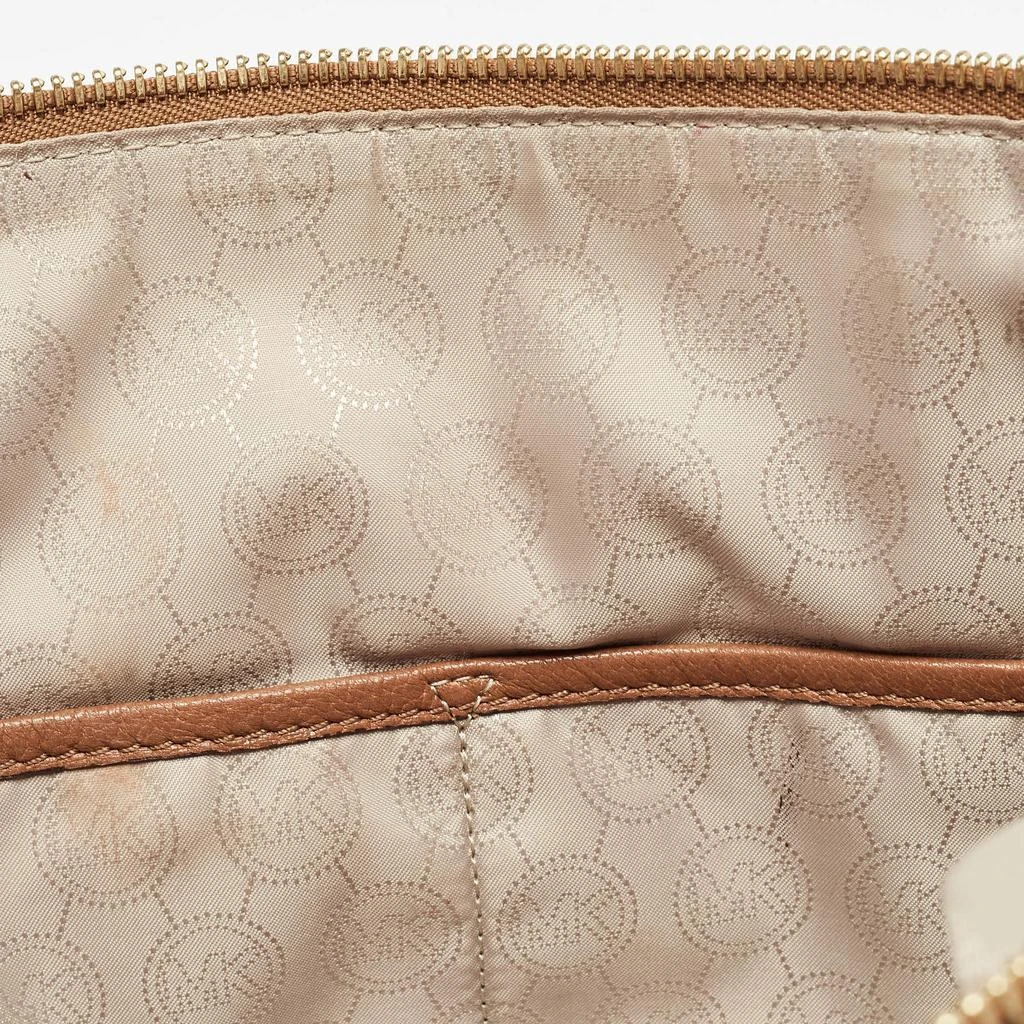 Michael Kors MICHAEL Michael Kors Brown Leather Hamilton Satchel 18