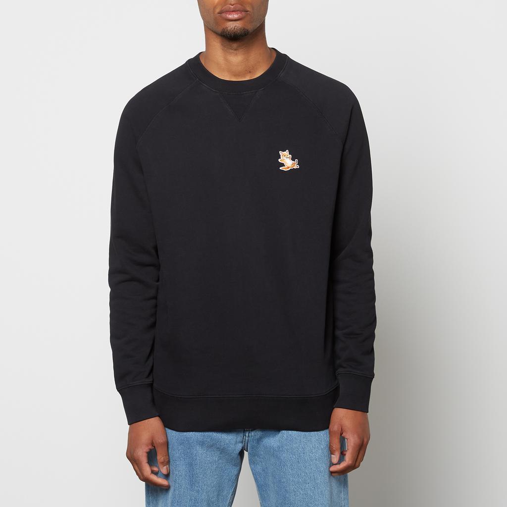 Maison Kitsune Maison Kitsuné Unisex Chillax Fox Patch Classic Sweatshirt - Black