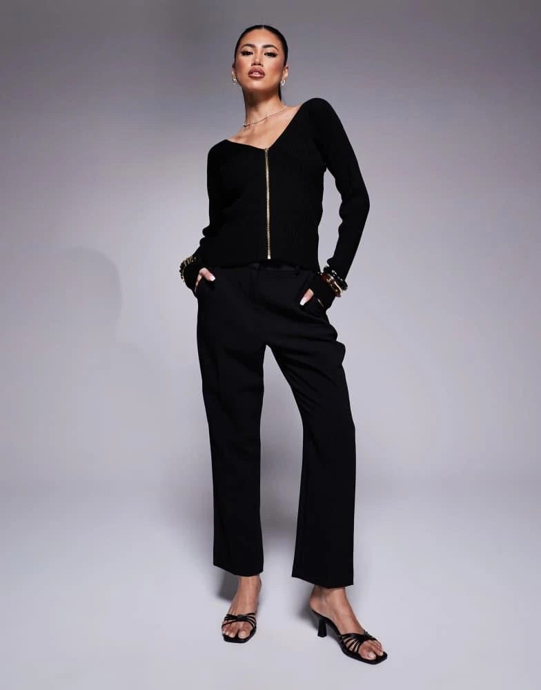 asos cigarette trousers River Island tux cigarette trouser in black – On Sale Now with Up to 60%  Off