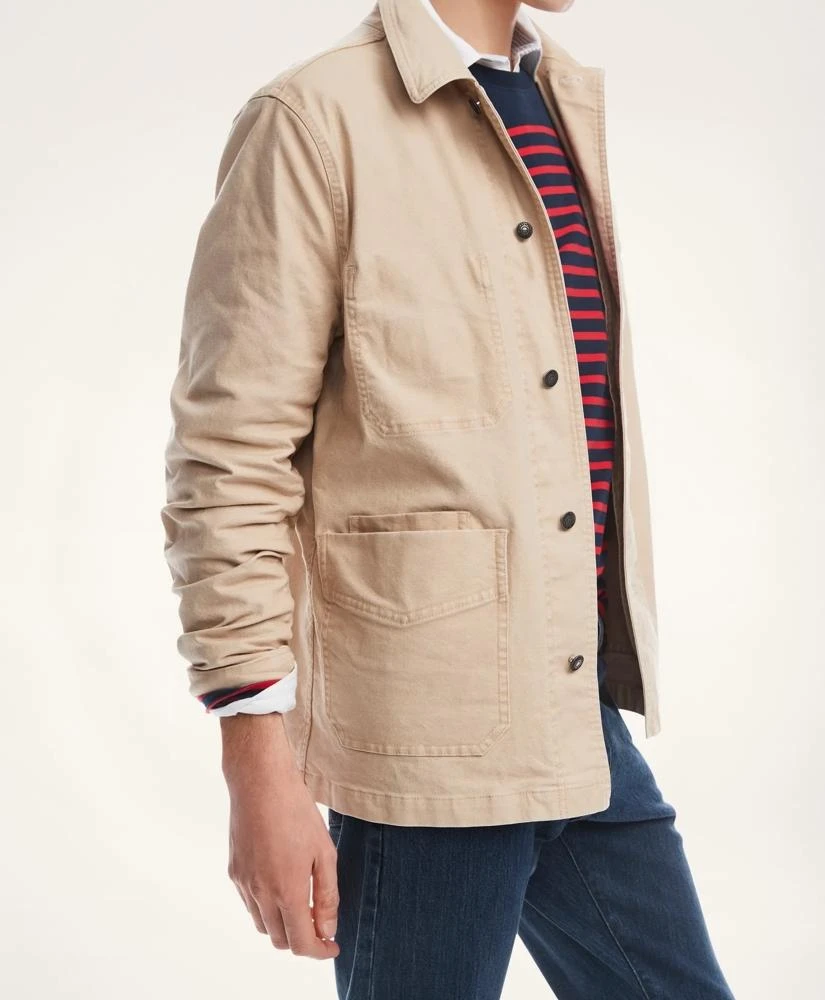 Brooks Brothers Stretch Canvas Chore Jacket 4