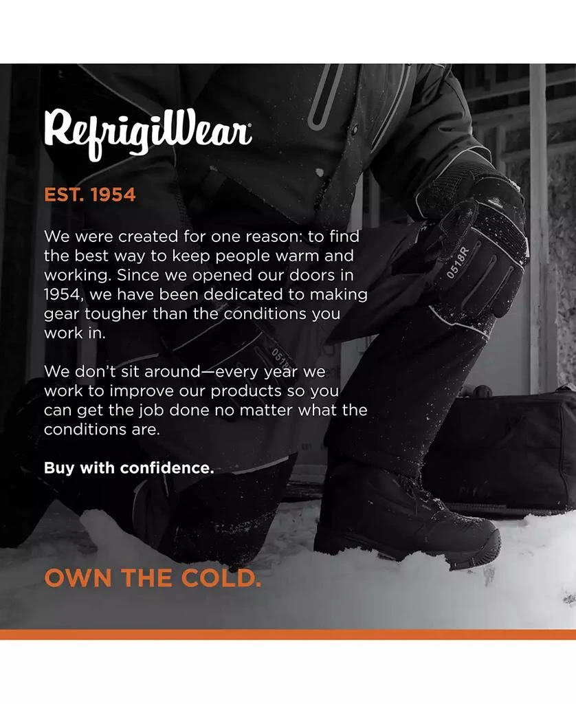 RefrigiWear Men's PolarForce Gloves - Extreme Cold Protection, Touchscreen Compatible, Kevlar Reinforced 6