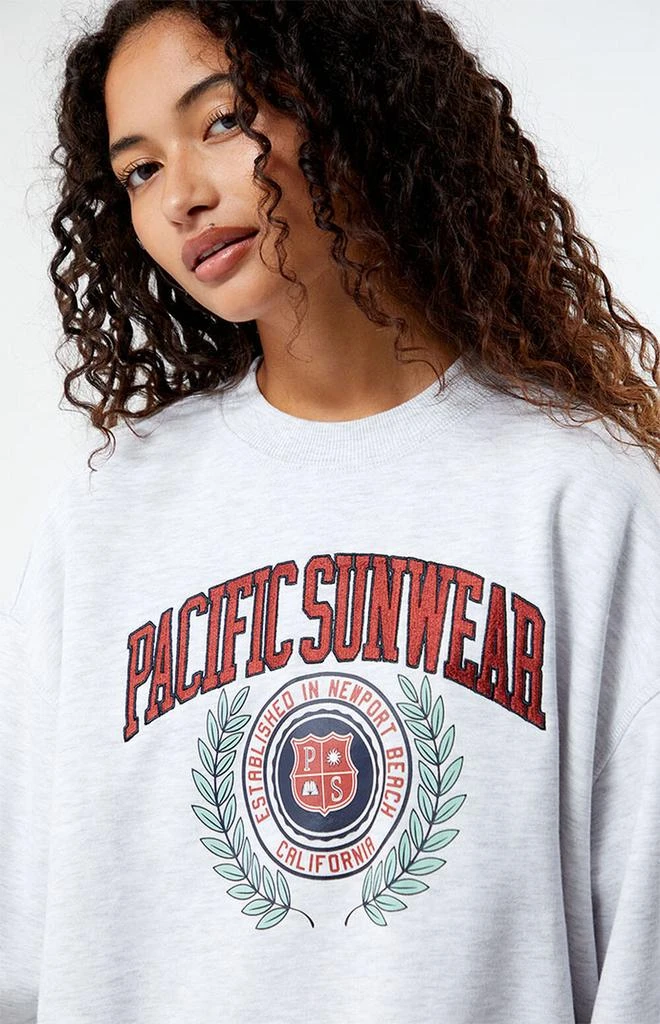 PacSun Pacific Sunwear Crest Crew Neck Sweatshirt 2