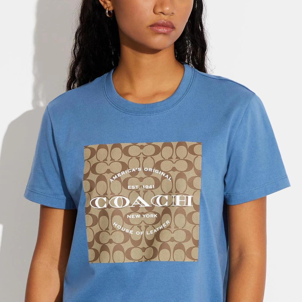 Coach Outlet Coach Outlet Signature T Shirt 2