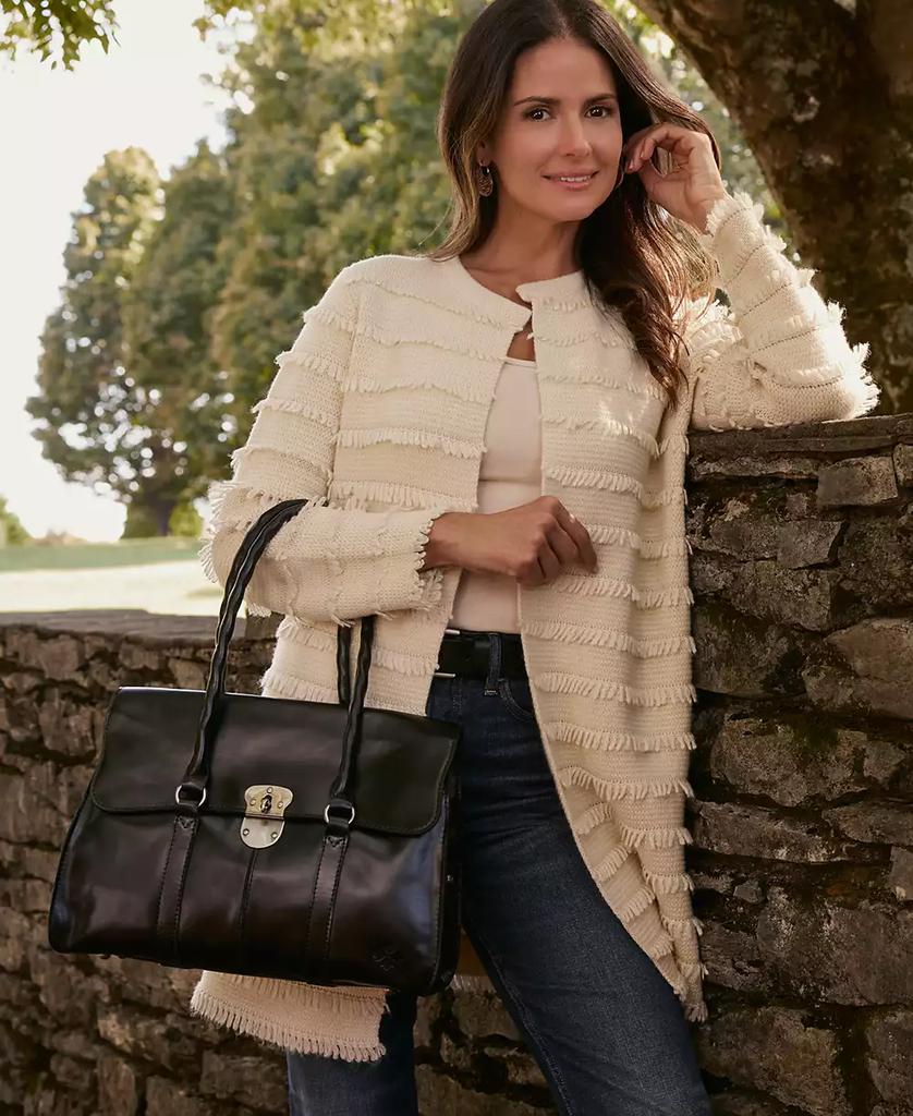 Patricia Nash Vienna Medium Twist-Lock Satchel Bag