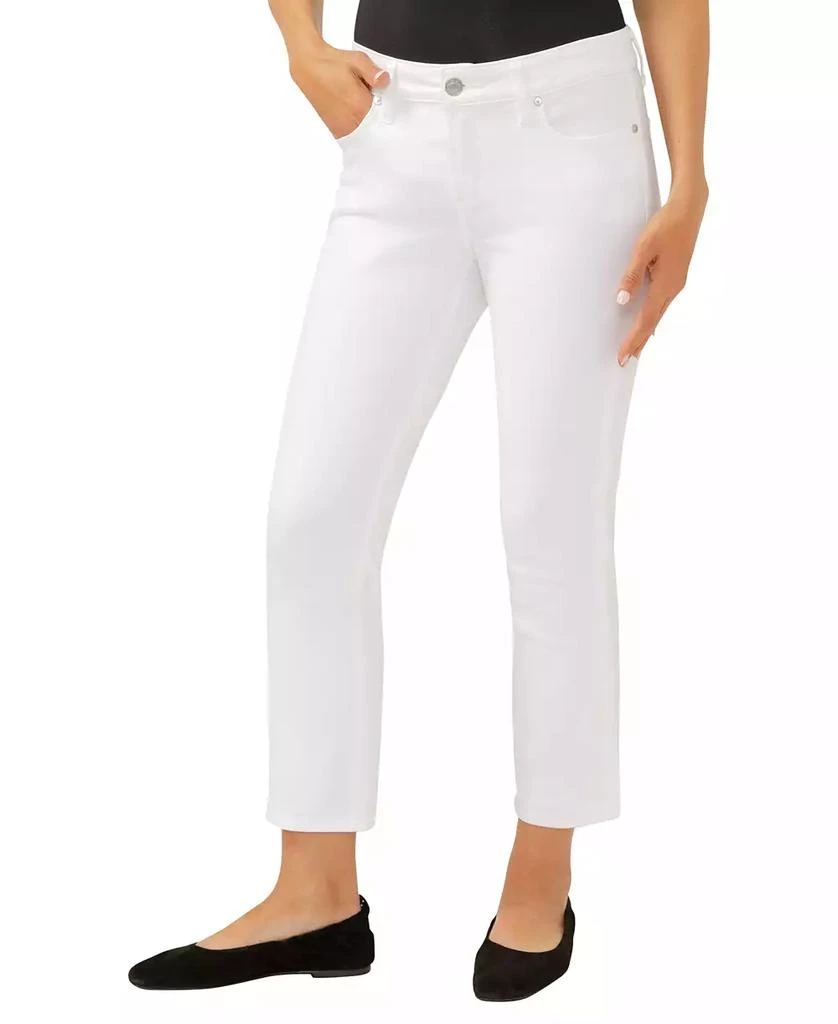 Silver Jeans Co. Women's Elyse Mid Rise Comfort Fit Capri Jeans 3