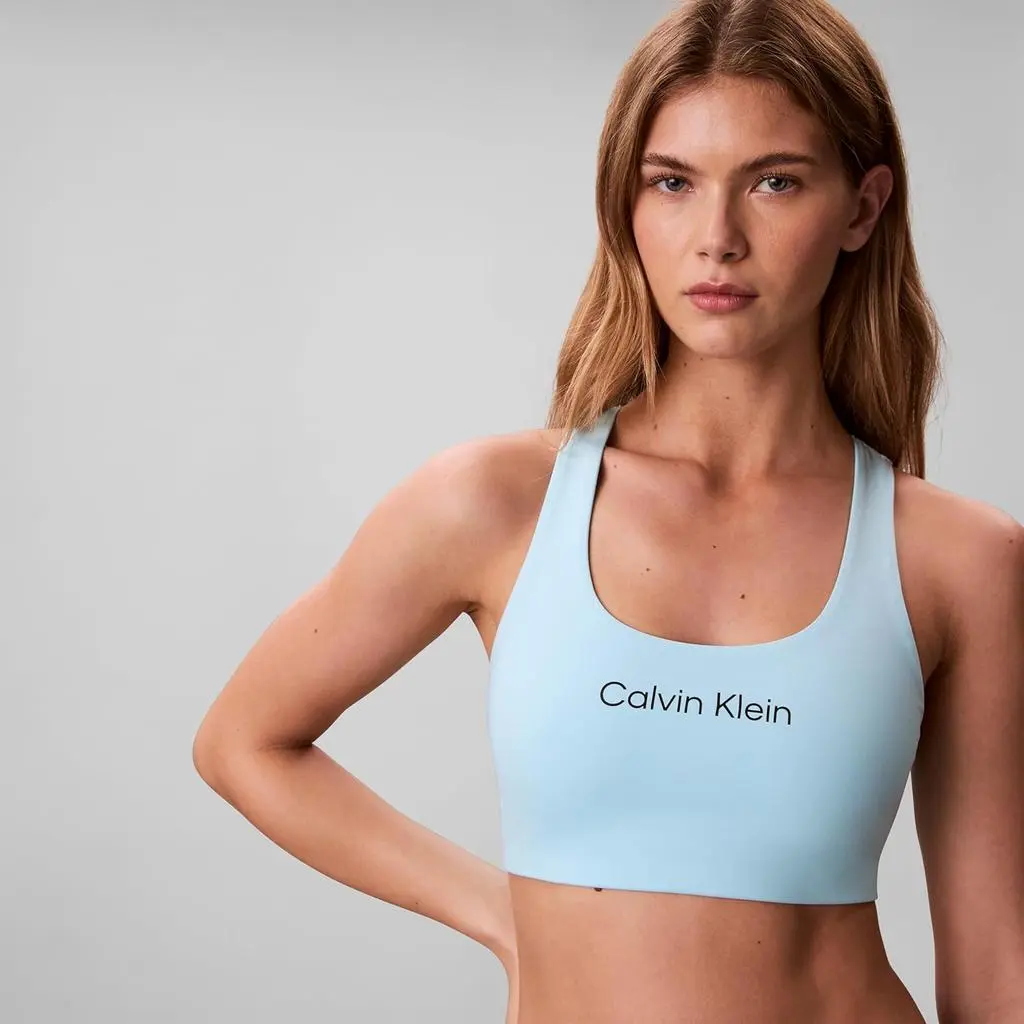 Calvin Klein Calvin Klein Women's Performance Logo Medium Impact Sports Bra 3