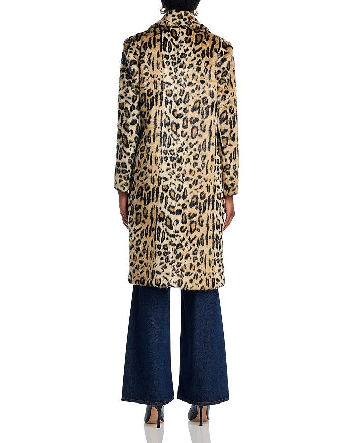 Alice + Olivia Nicholas Faux Fur Coat 4