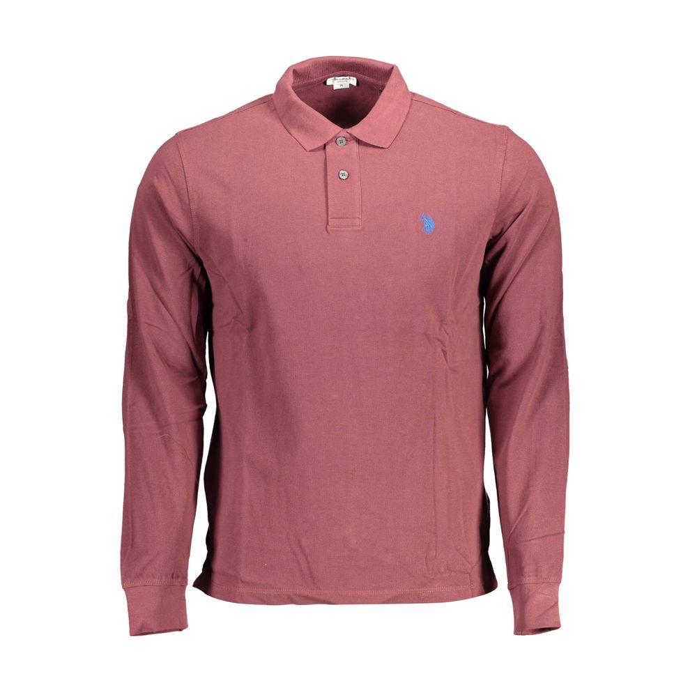 U.S. POLO ASSN. Cotton Men Polo Men's Shirt