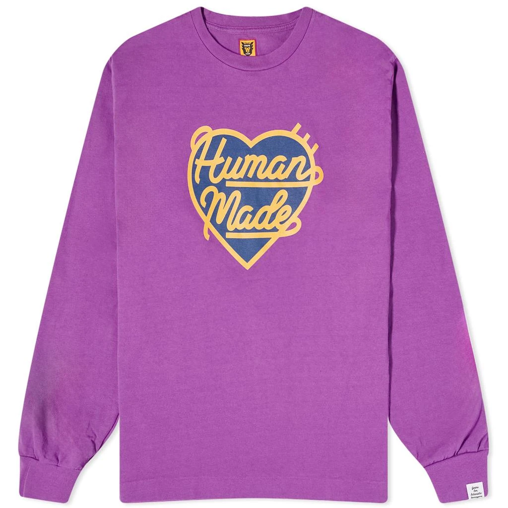 Human Made Human Made Long Sleeve Large Heart T-Shirt 1