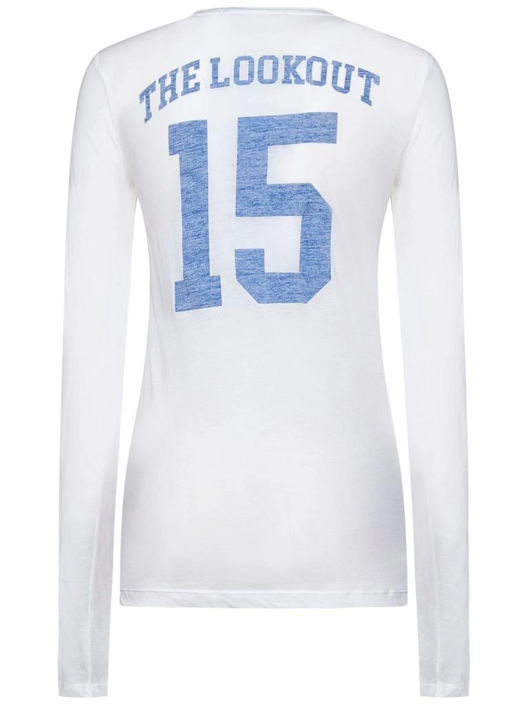 MSGM MSGM Logo-Printed Crewneck T-Shirt 2