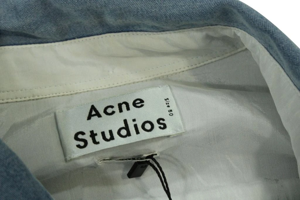 Acne Studios Acne Studios Isherwood Denim Shirt in Blue Cotton 3