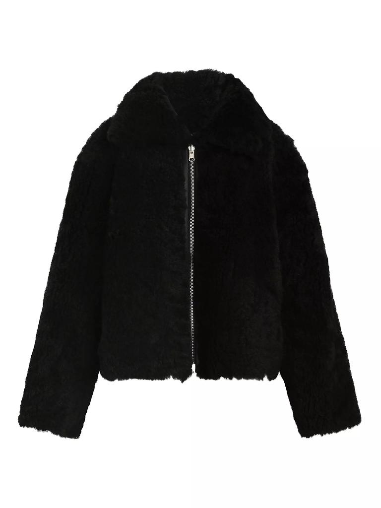 Joe's Jeans Lisa Reversible Shearling Leather Jacket