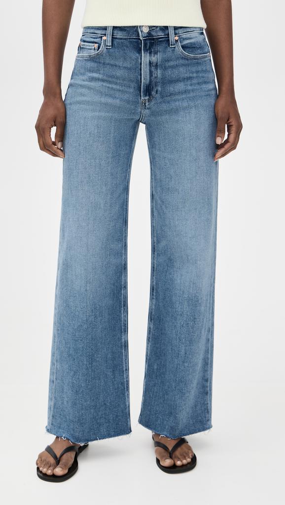 Paige Anessa 31" Jeans with Raw Hem