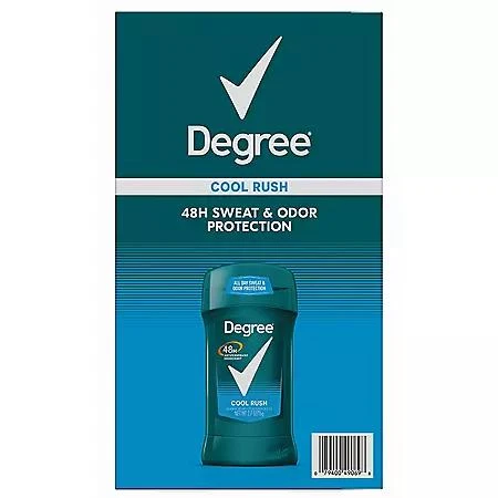 Degree Degree Men Dry Protection Antiperspirant, Cool Rush, 2.7 oz., 5 pk. 2